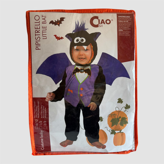 Disfarce Morcego bebé 1-2 anos Ciao