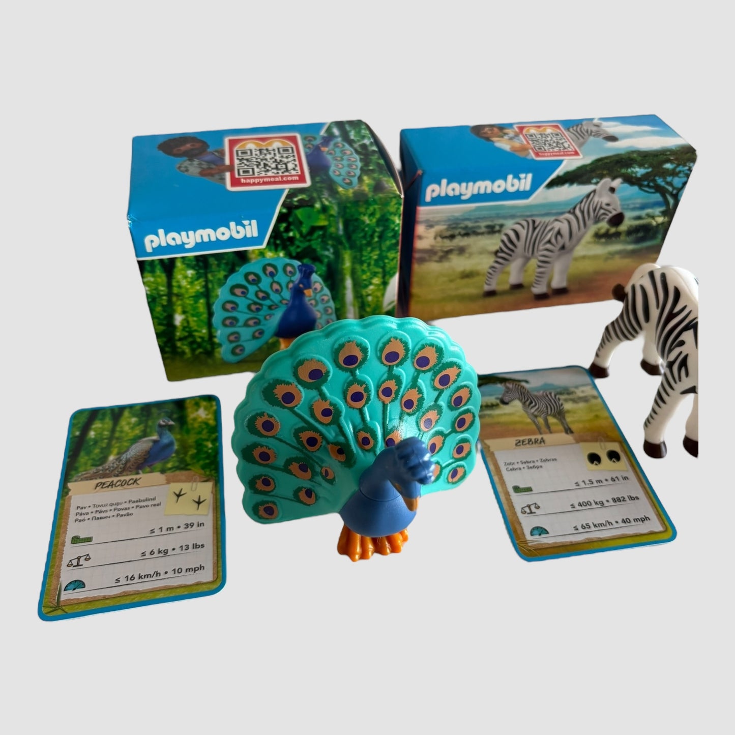 Pack 3 Brinquedos McDonald’s Playmobil