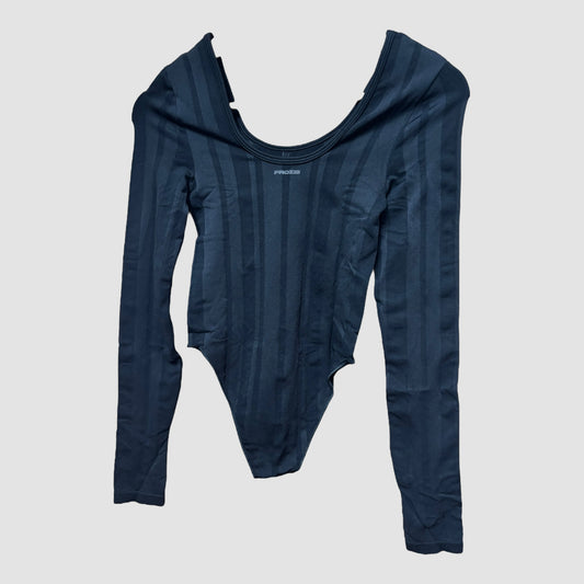 Body de Manga Comprida Barre Workout - Black tamanho M Novo Prozis