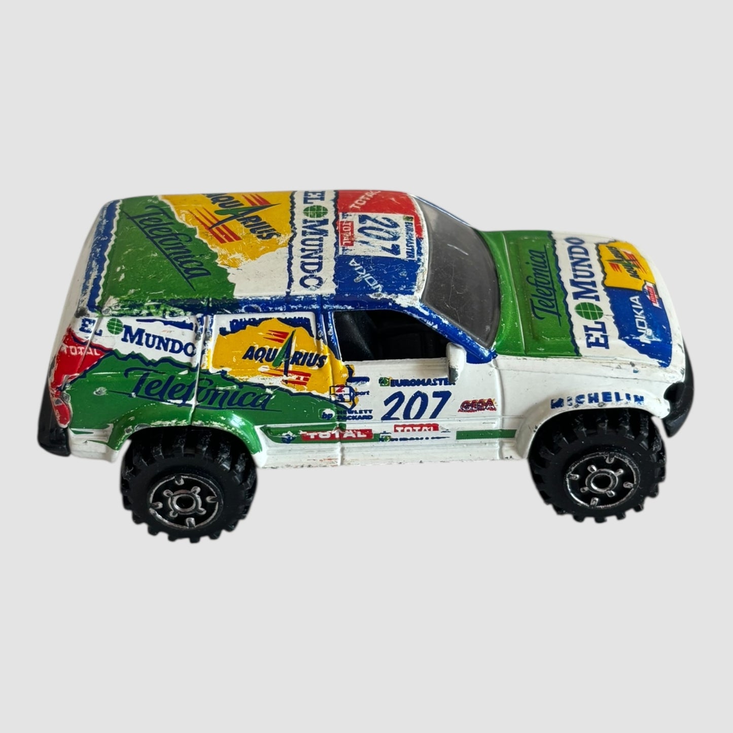 Ford Explorer Guisval miniatura rally Telefónica El Mundo