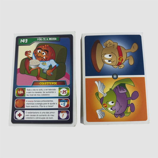 98 cartas Super Gang dos frescos Lidl