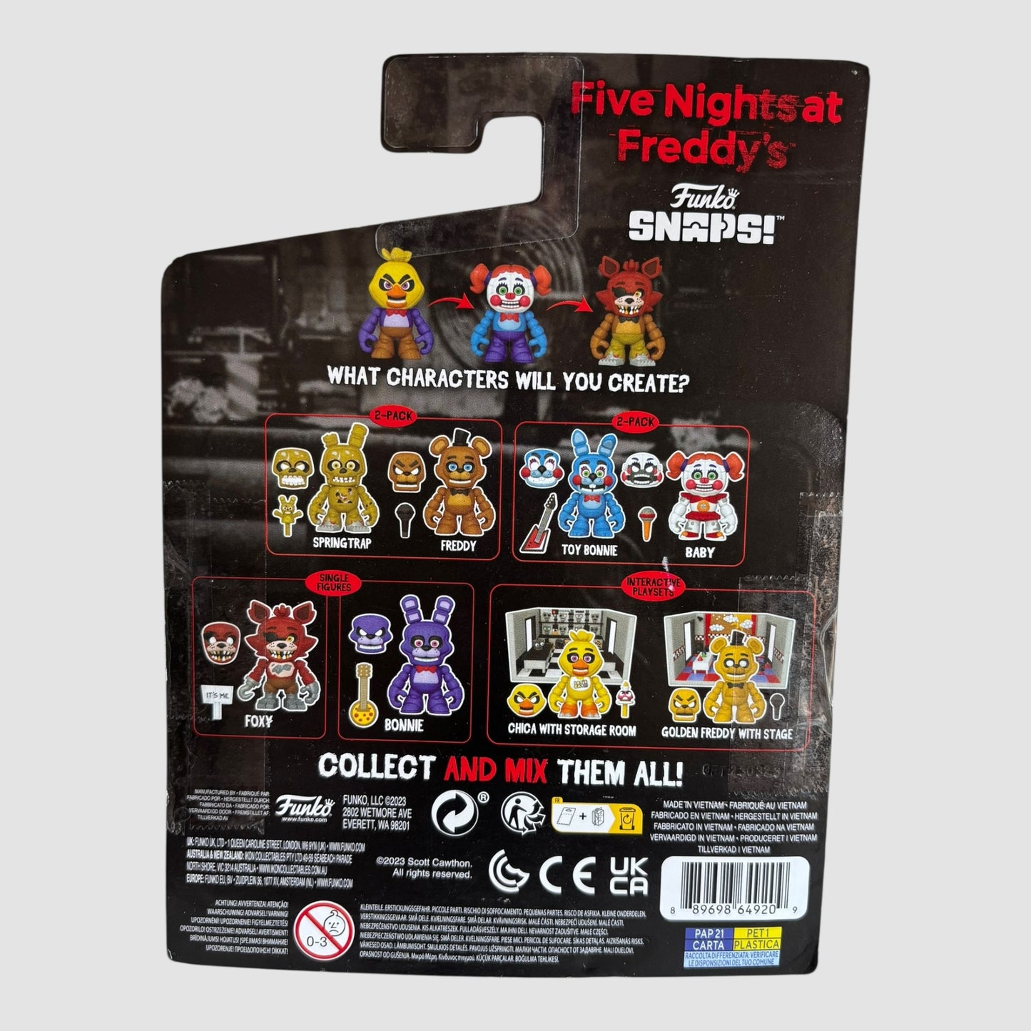 Funko POP! Bonnie Snaps 5 Nightsat Freddy’s