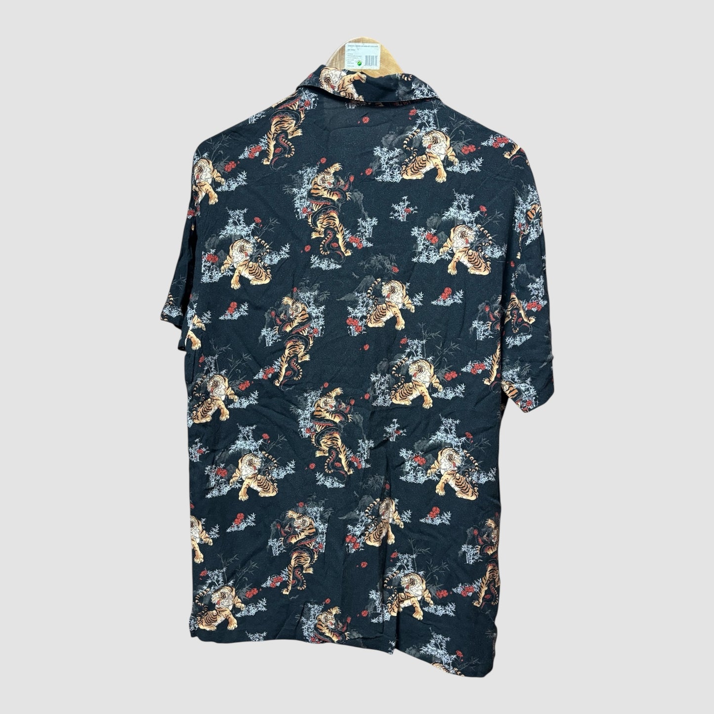 Camisa manga curta homem Bershka tamanho M
