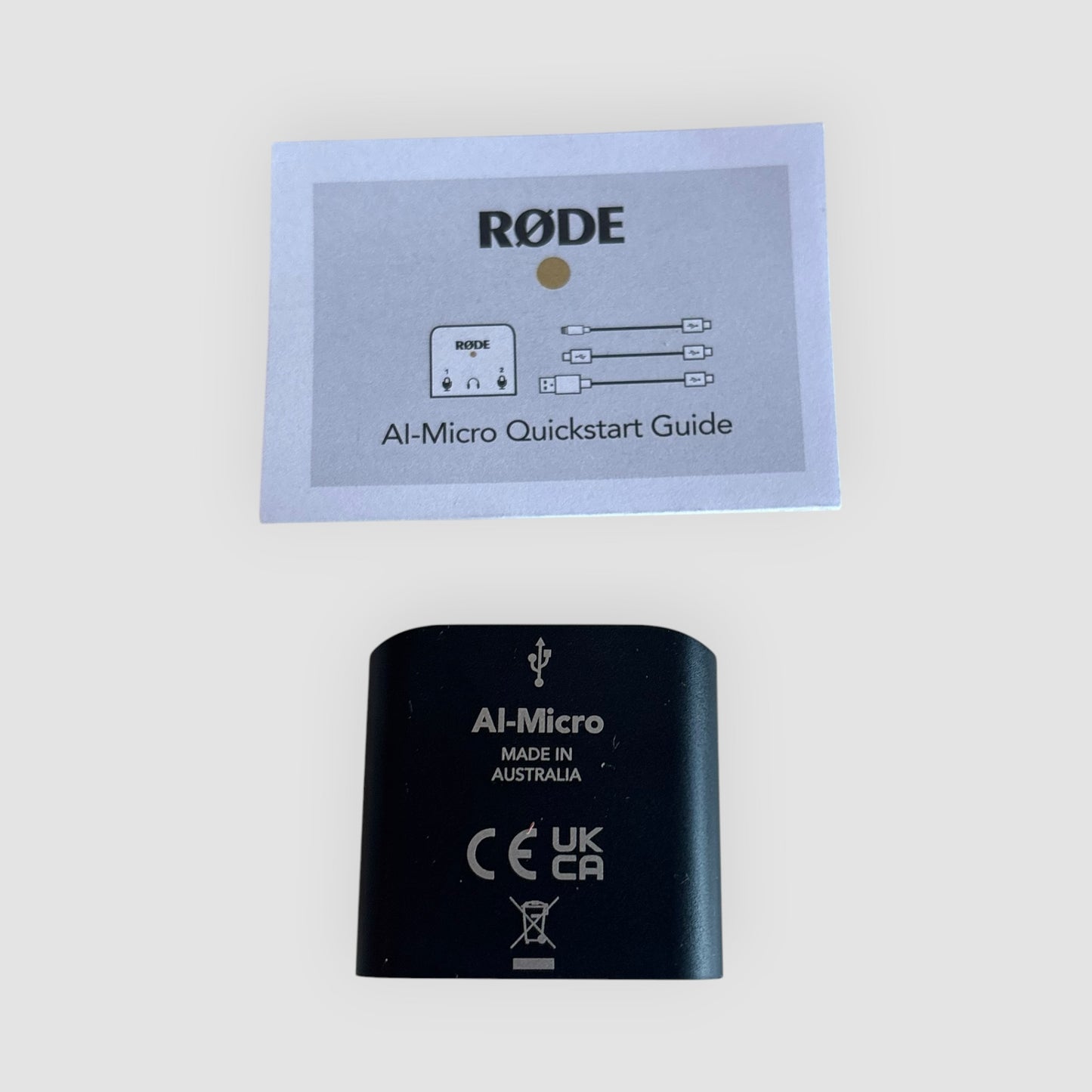 RØDE AI-Micro Interface de Áudio Compacta