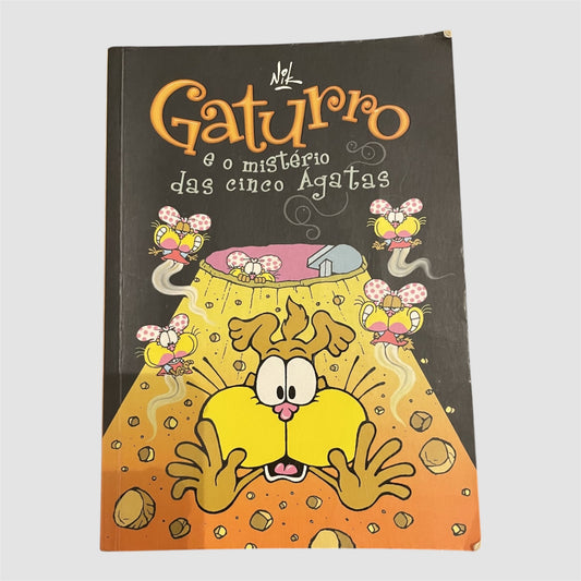Livro “ Gaturro e o mistério das cincos ágatas” NIK