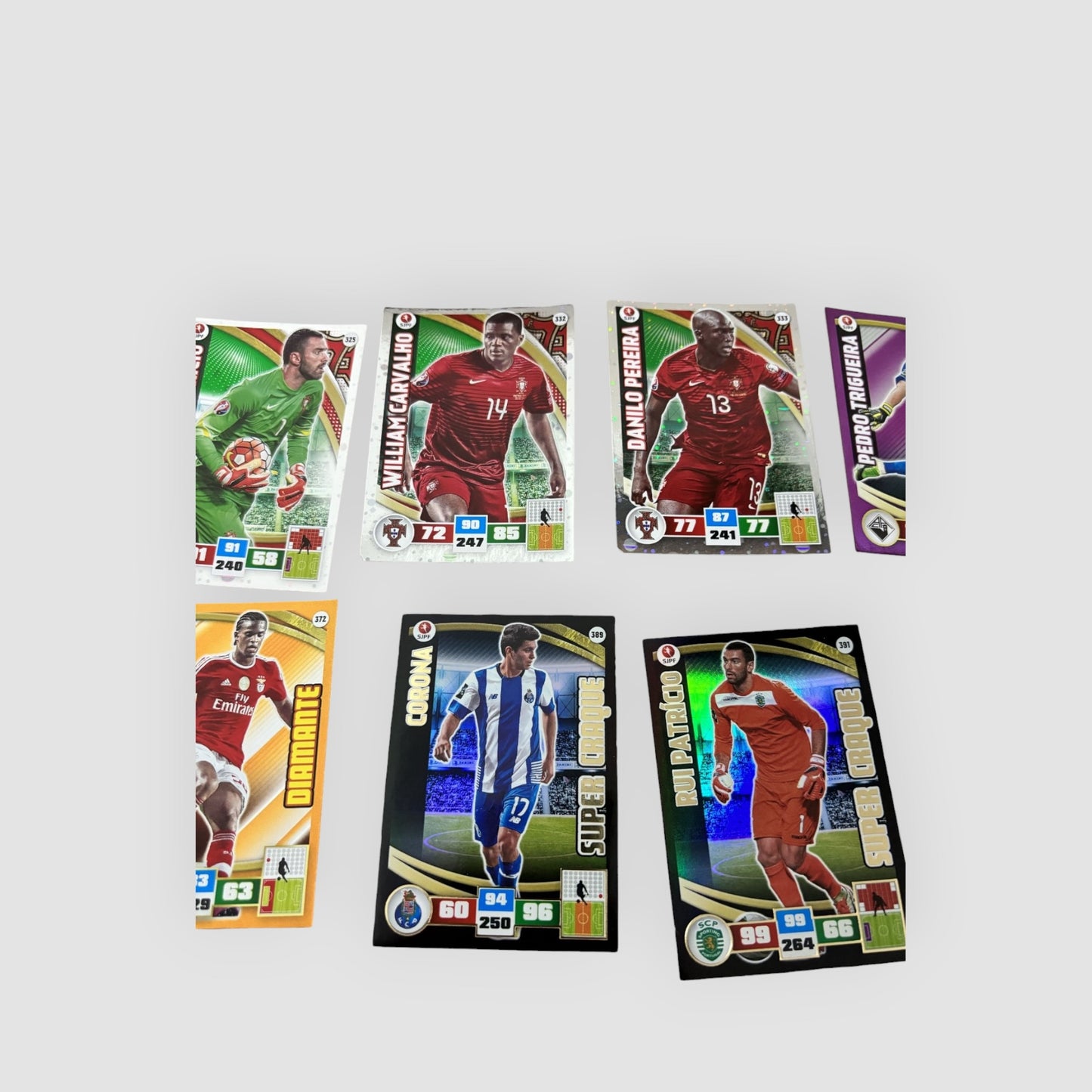 37 Cartas Adrenalyn 2015/2016 Panini + Caixa