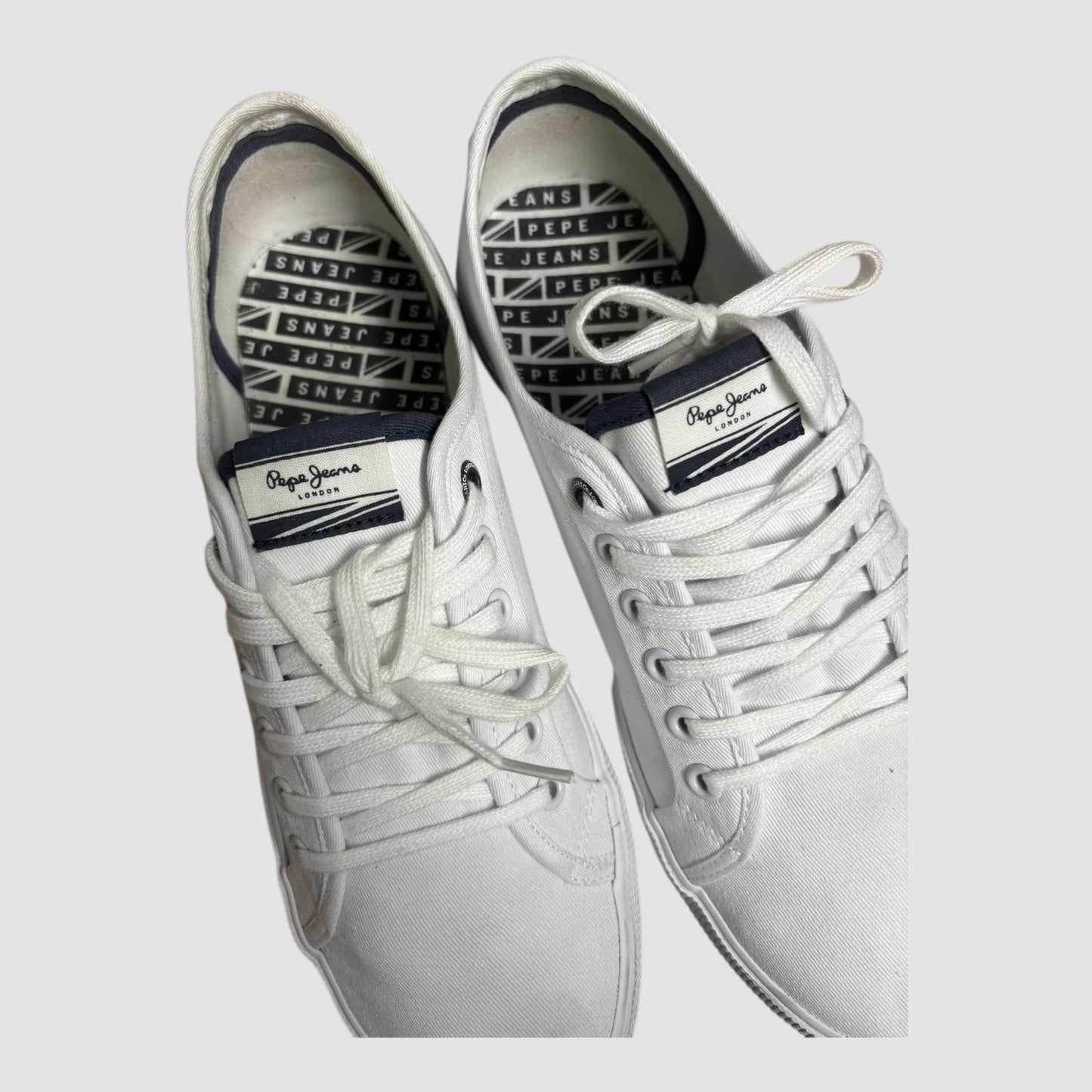 Sapatilhas Pepe Jeans Brady Brancas Homem Tamanho 42
