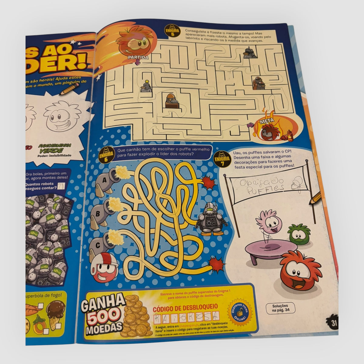 Revista Oficial Disney Club Penguin Nº 2 – Panini – Português