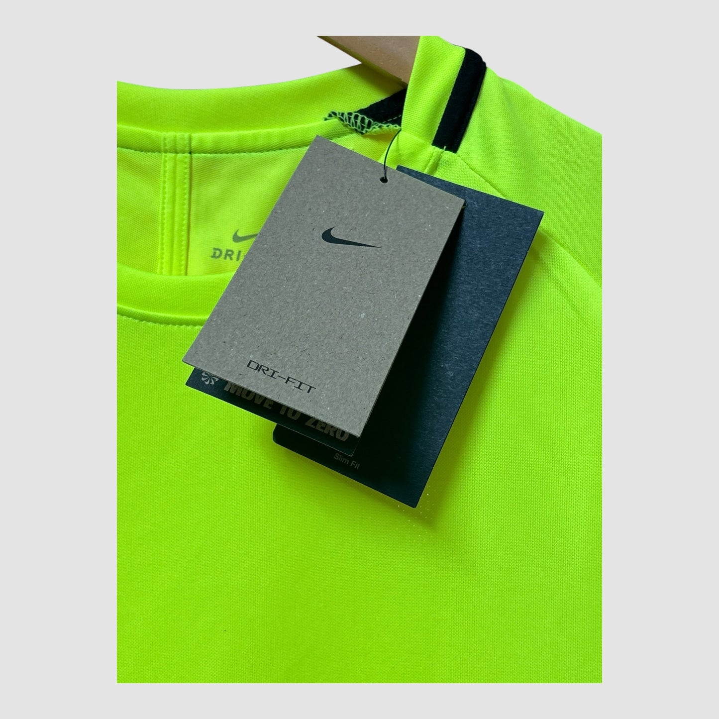 Camisola Nike Dri-FIT Park 20 amarelo néon homem S com etiqueta