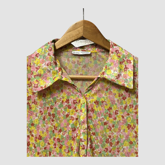 Camisa Bershka mulher tamanho XS