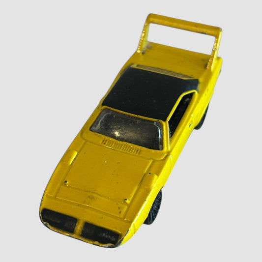 Hot Wheels Plymouth Superbird Amarelo/Preto Loose Vintage