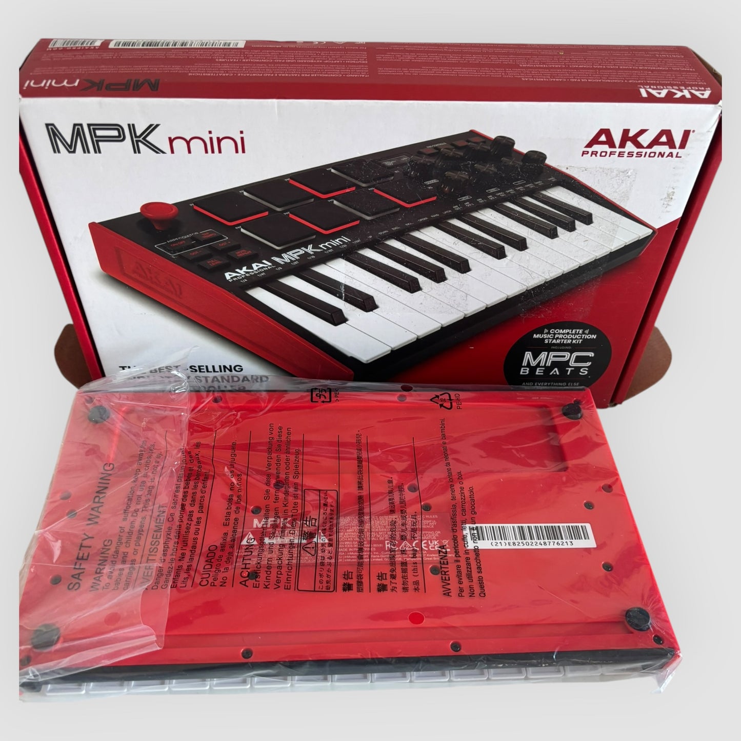 Akai Professional MPK Mini MK3  Teclado Controlador MIDI usb 25 Teclas  Novo
