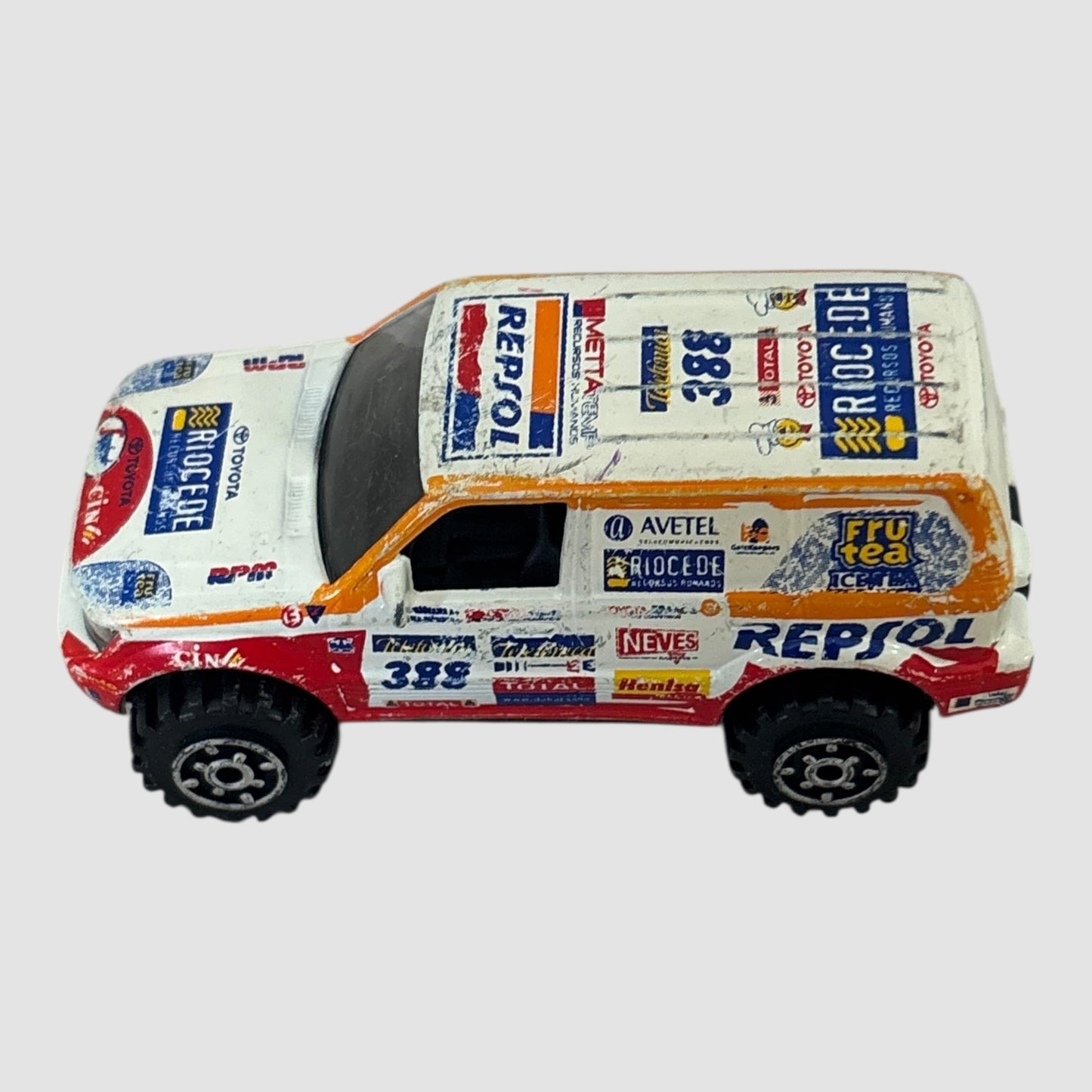 Carro miniatura Guisval Toyota Land Cruiser Repsol