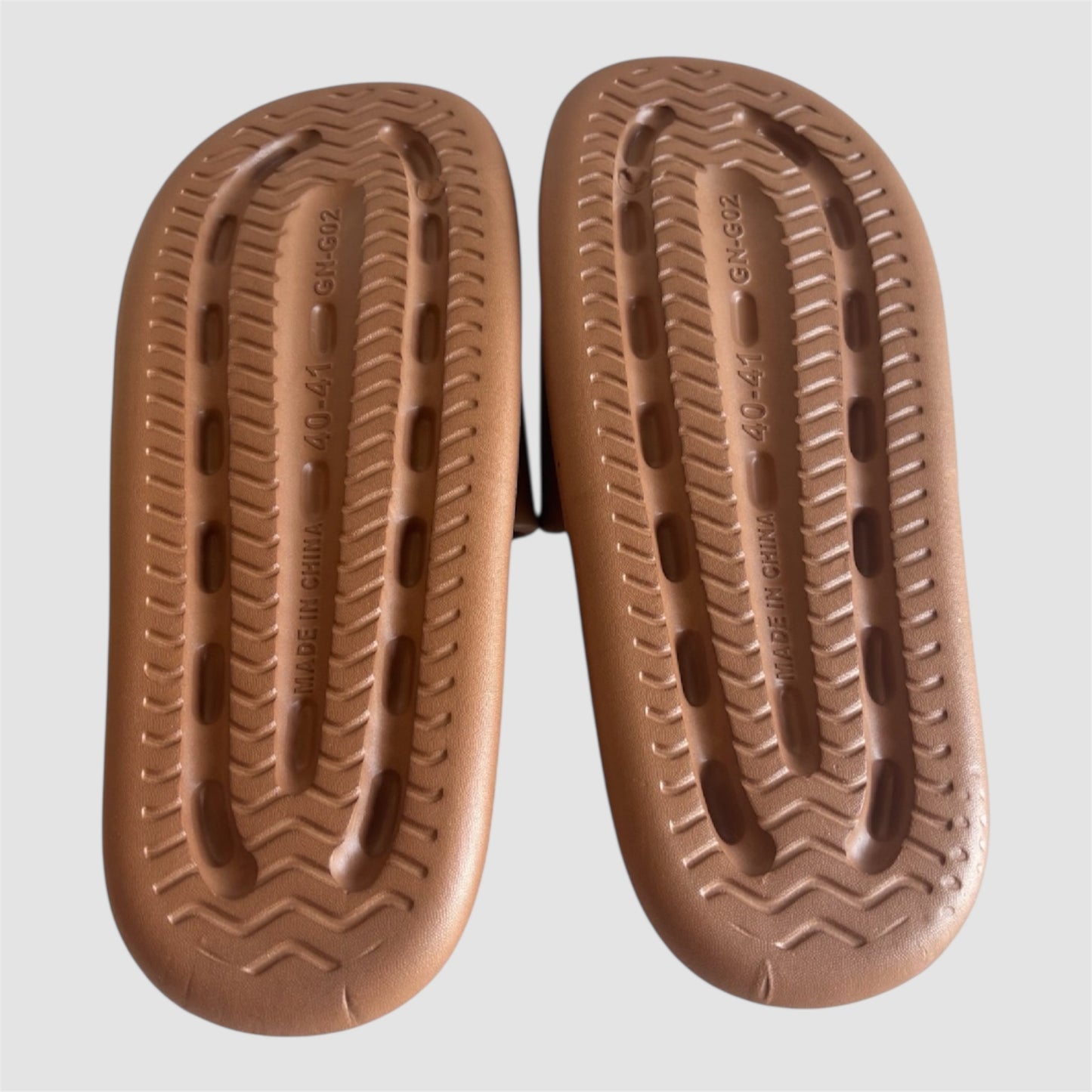 Chinelos de massagem 40/41 homem castanho