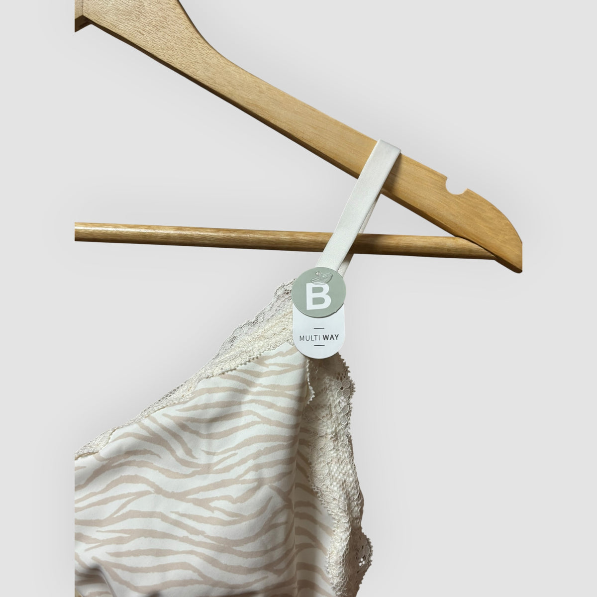 Soutien Women’secret Estampado Zebra com Renda