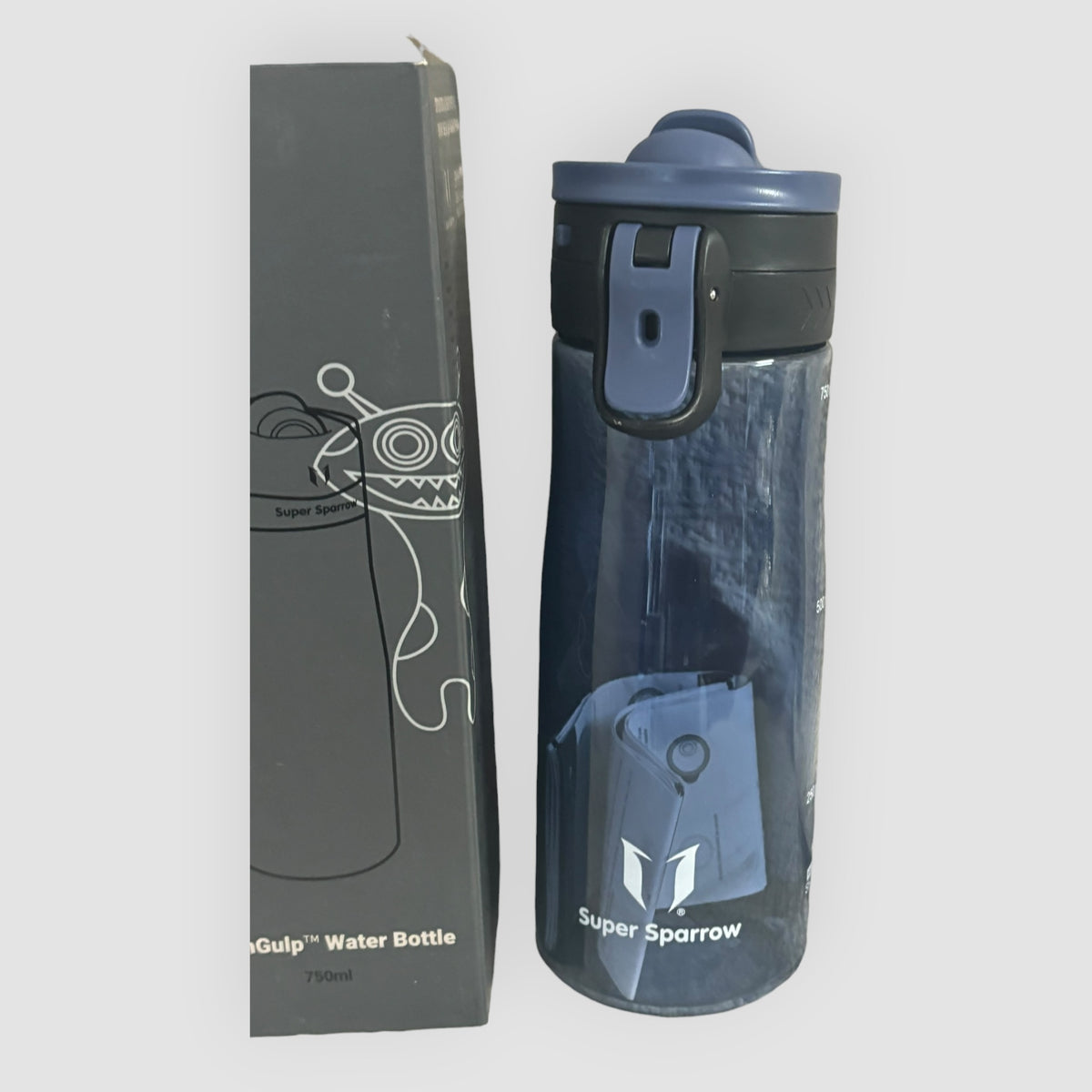 Garrafa Super Sparrow TouchGulp 750 ml Azul – Nova