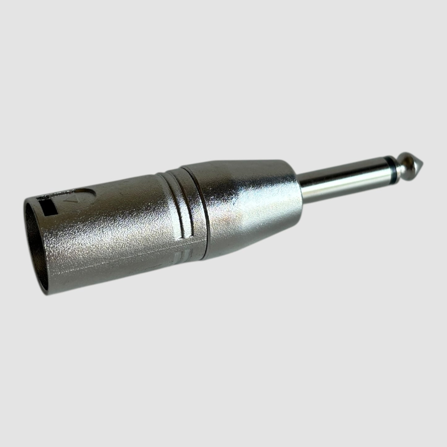 Audibax Adapatador Jack mono de 6,3 mm para XLR macho
