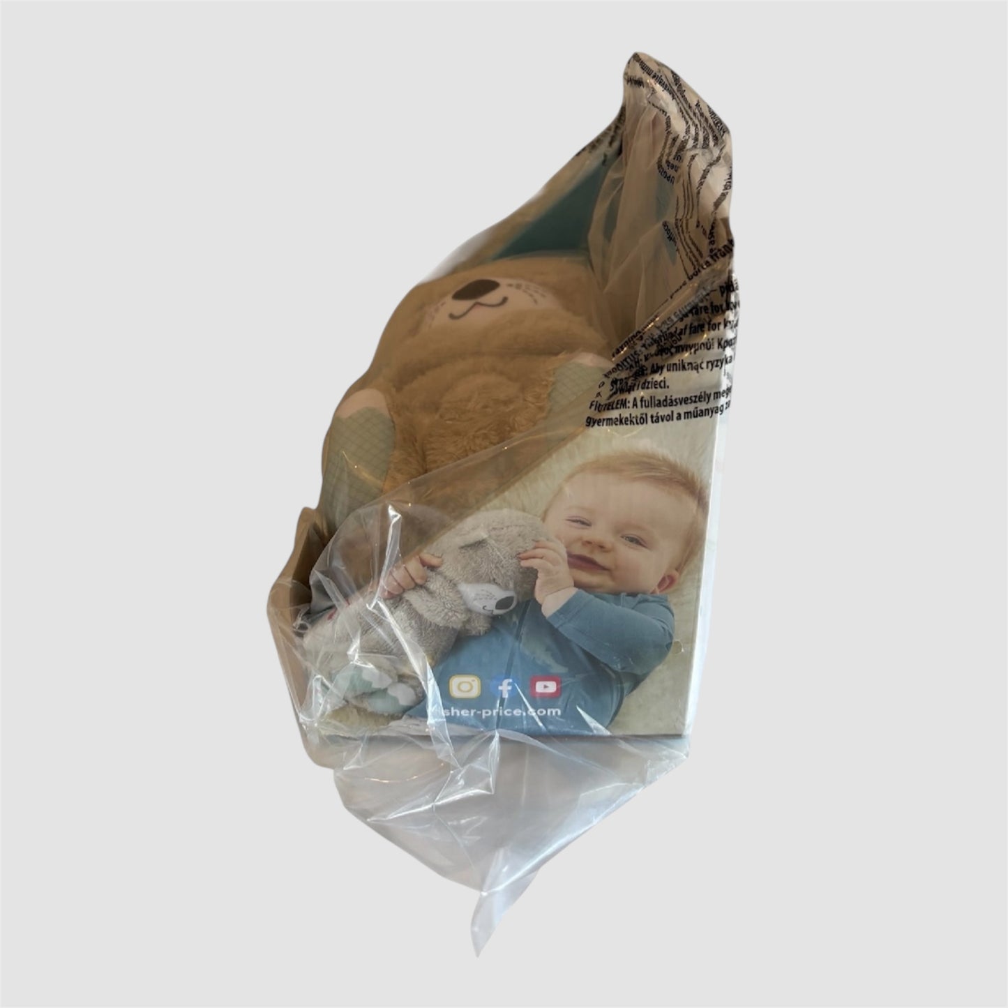 Fisher Price - Peluche Lontra Hora de Dormir Novo
