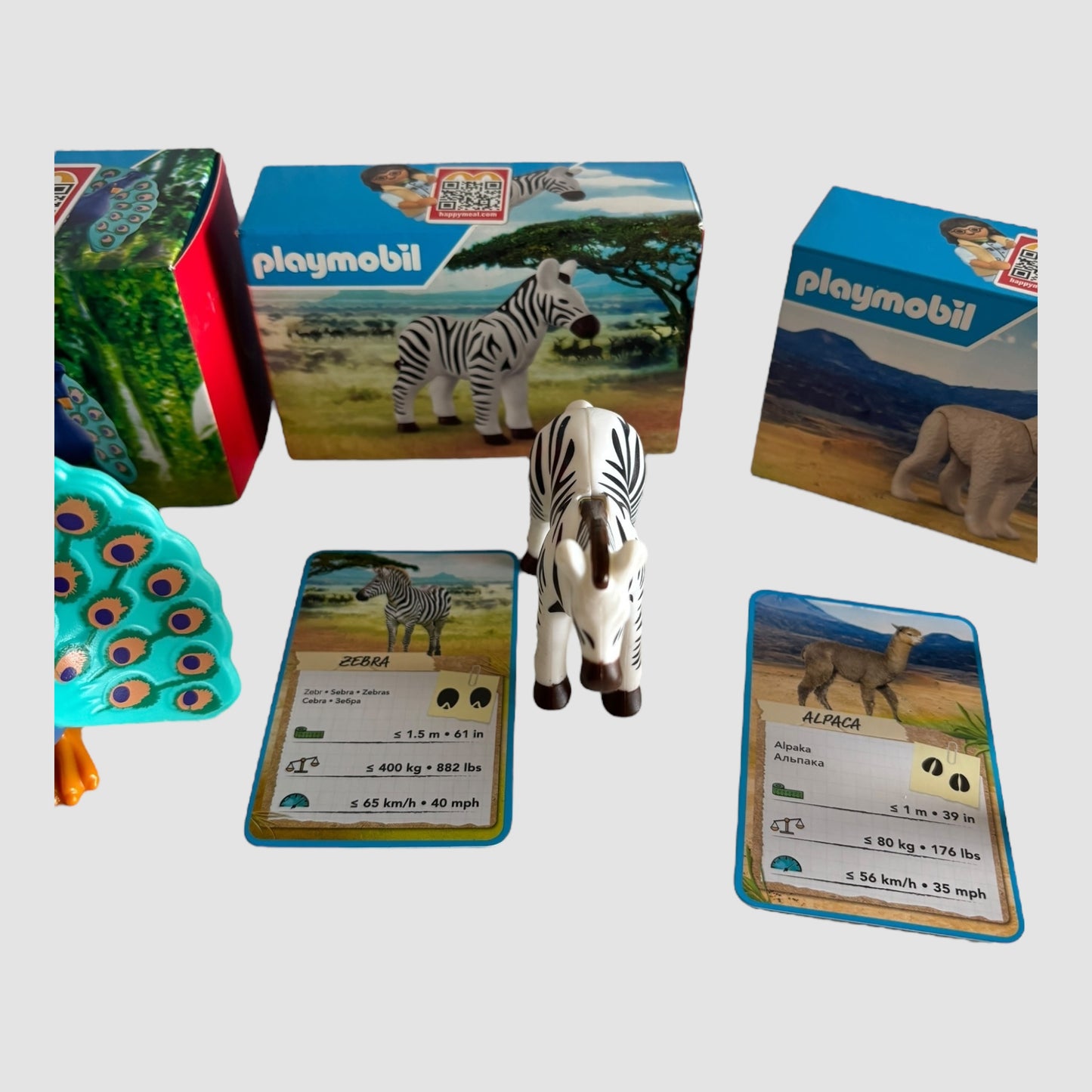 Pack 3 Brinquedos McDonald’s Playmobil