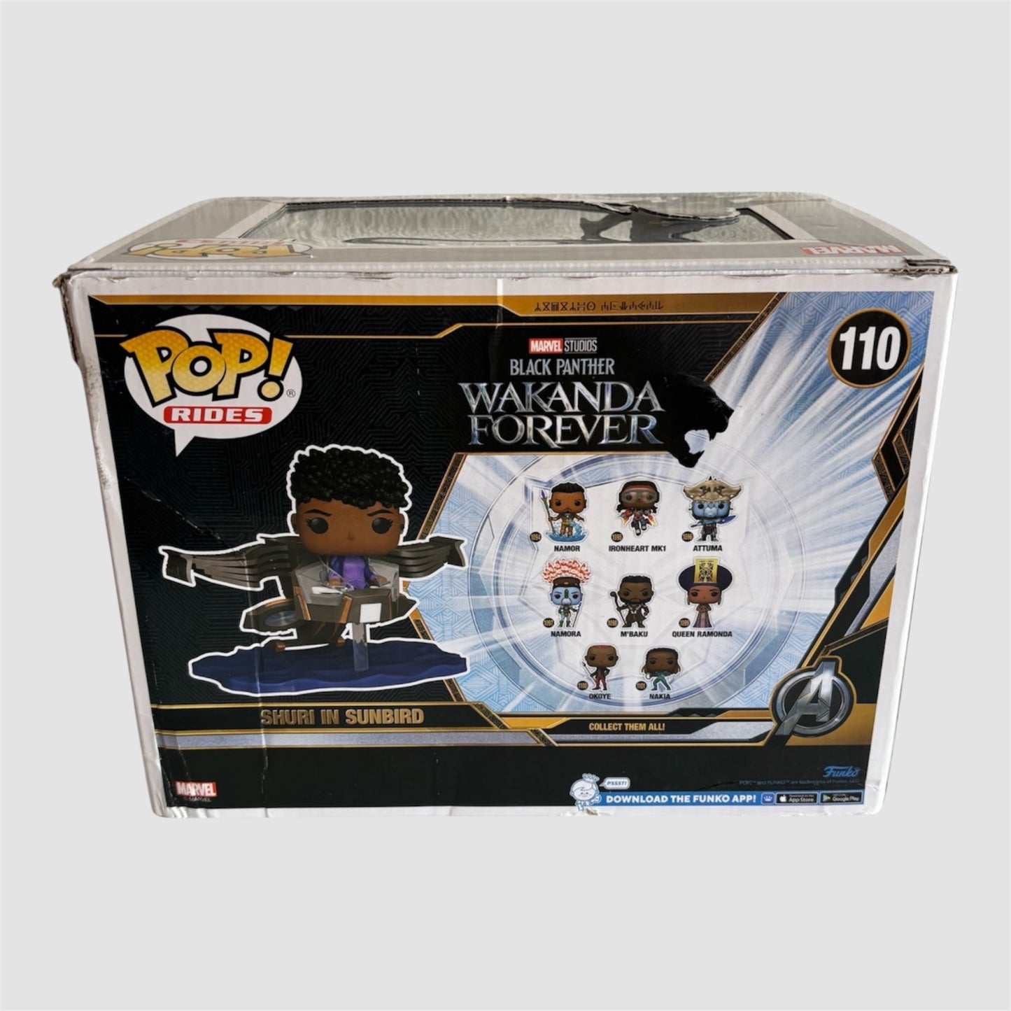 Funk POP! Shuri in Sunbird 110 Black Panther Wakanda Forever Marvel