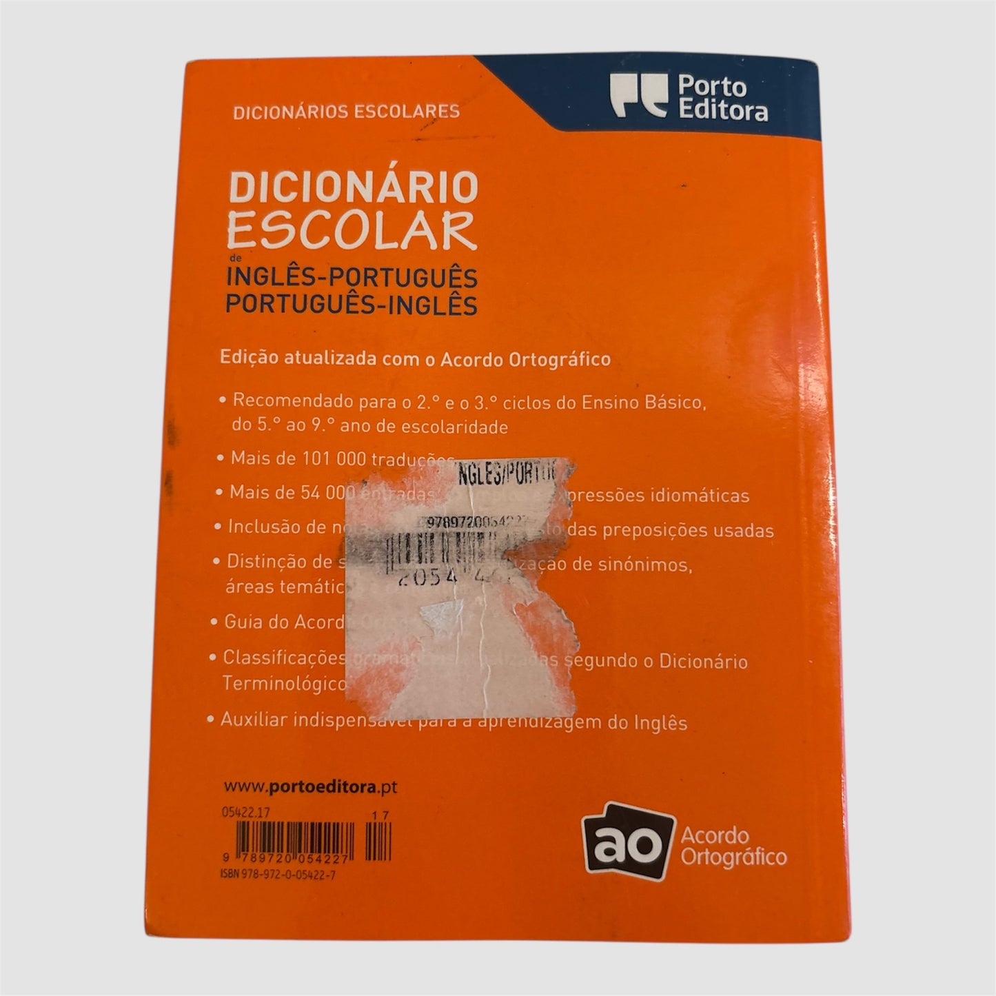 Dicionário Escolar Português-Inglês