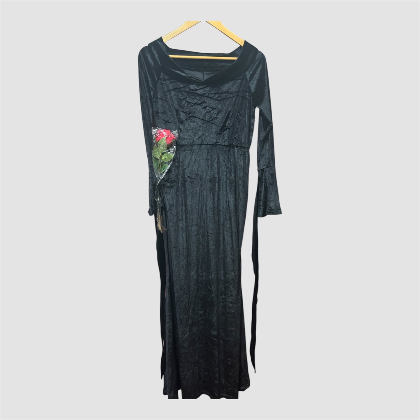 Disfarce Mortícia Addams Mulher tamanho L