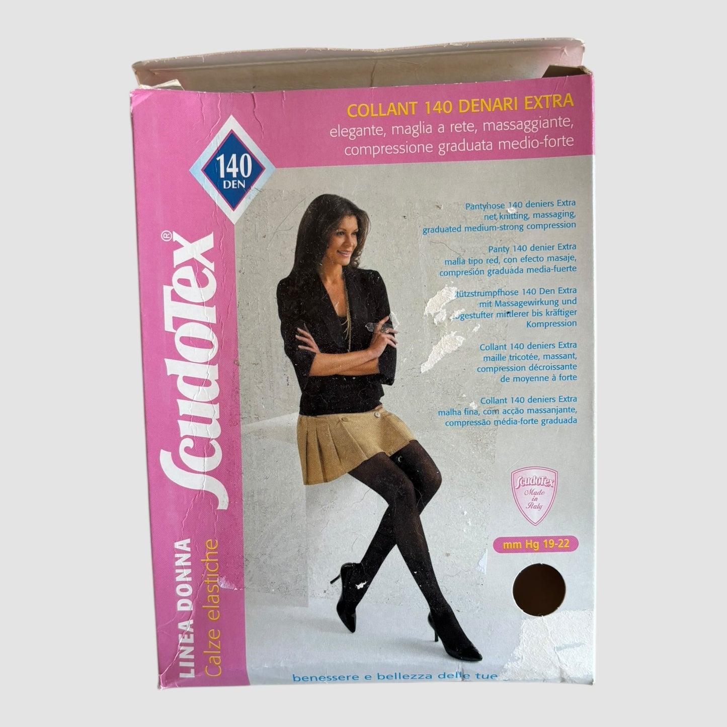 Scudotex Meias de compressão tamanho M