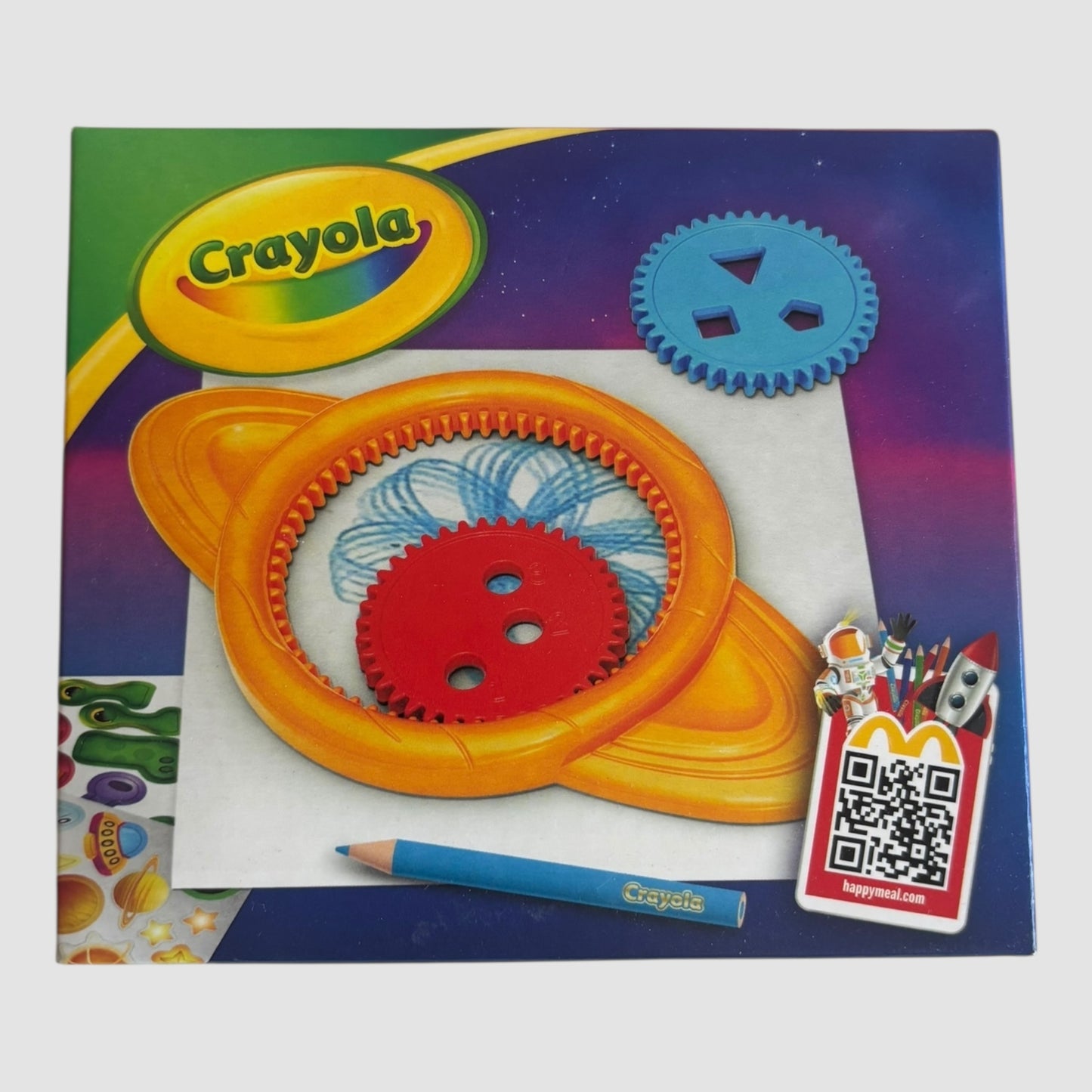 Crayola Jogo Criativo Planeta Spirografia McDonald’s