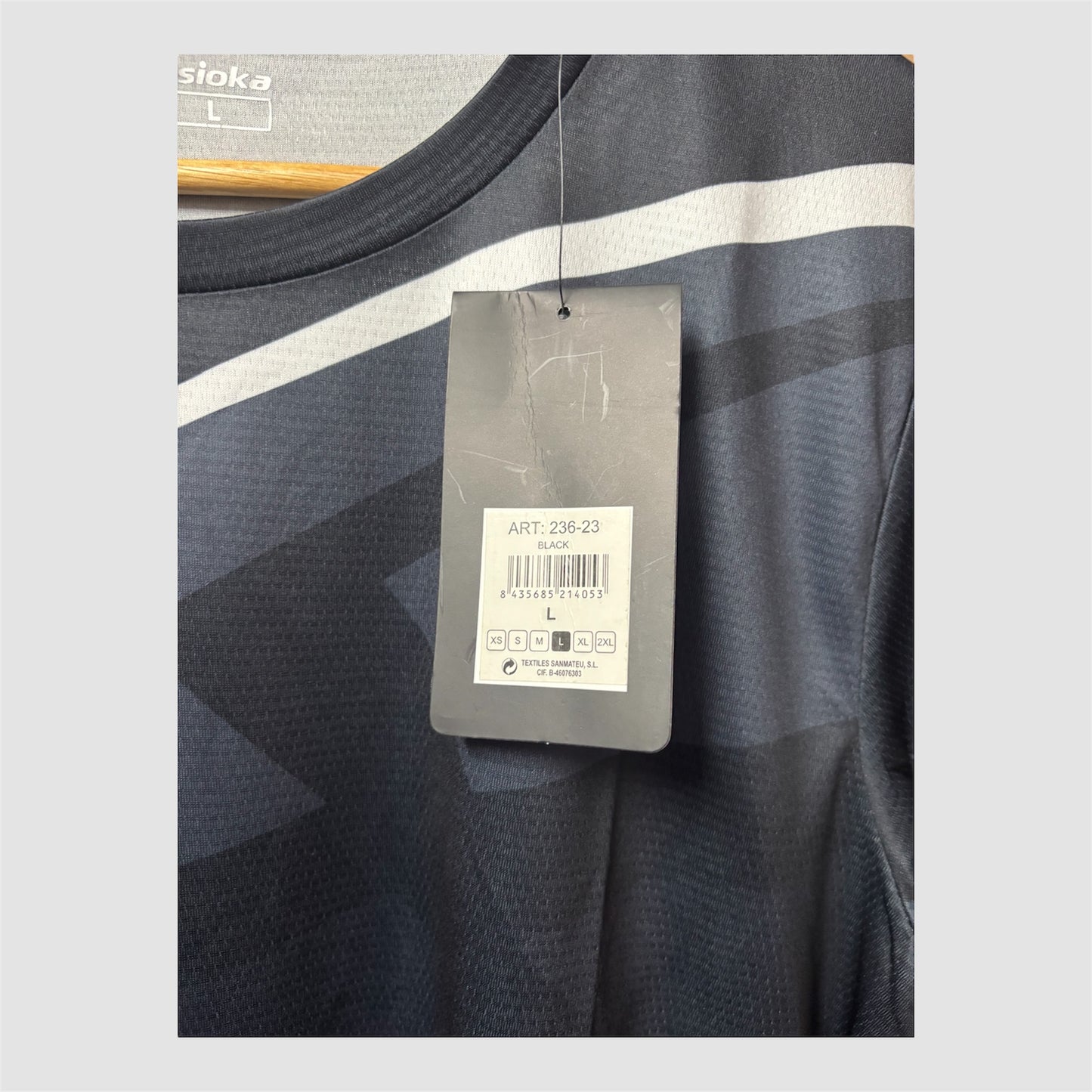 T-Shirt desporto Asioka mulher tamanho L Nova