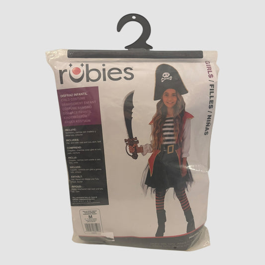 Disfarce Pirata menina 5-7 anos Rubies