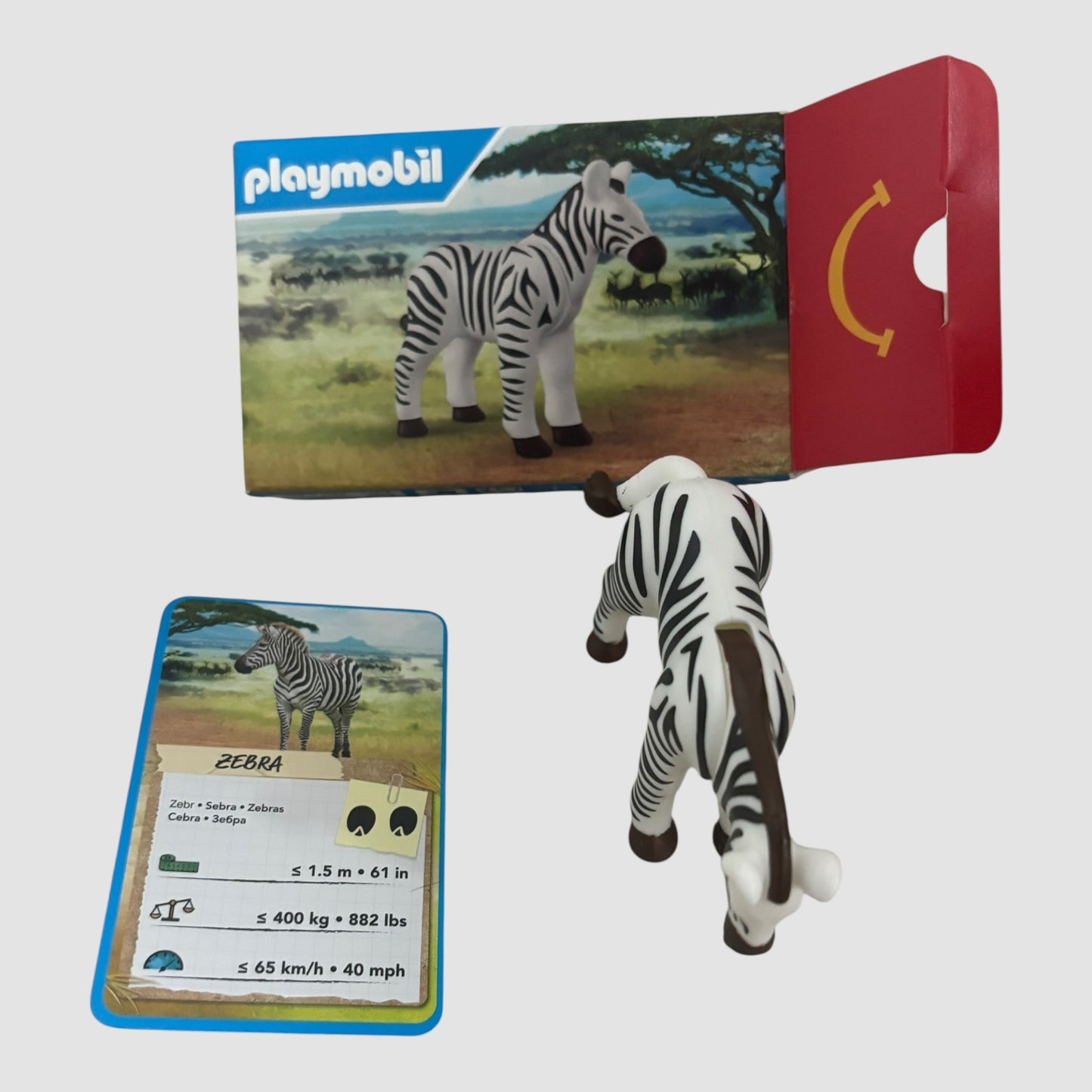 Figura McDonald’s Playmobil Zebra