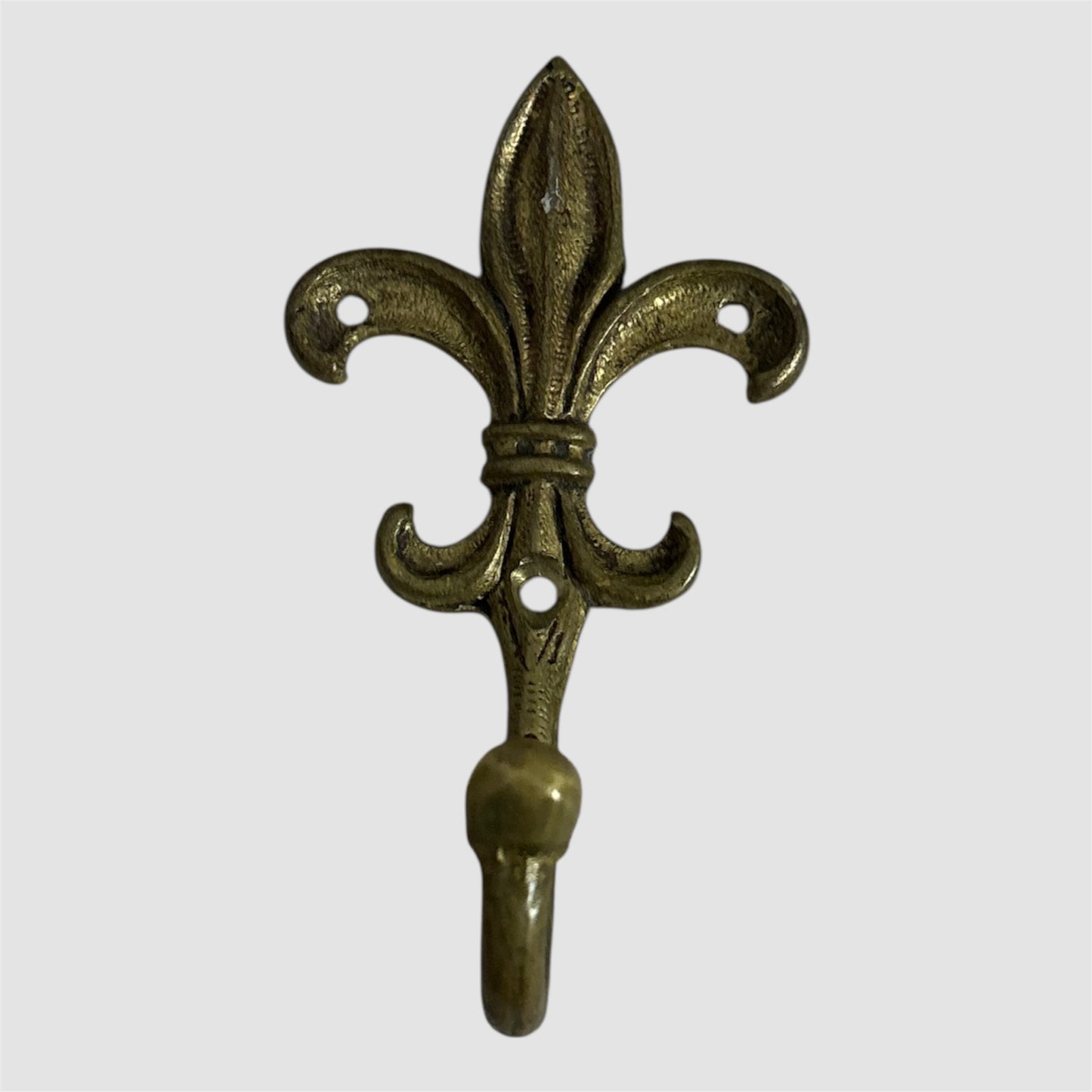 Cabide Dourado Antigo Flor de Lis