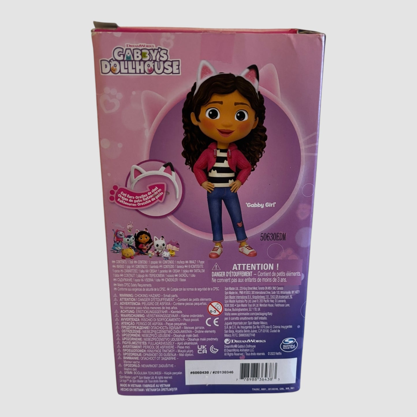 Boneca Gabby (20cm) - Gabby’s Dollhouse Nova