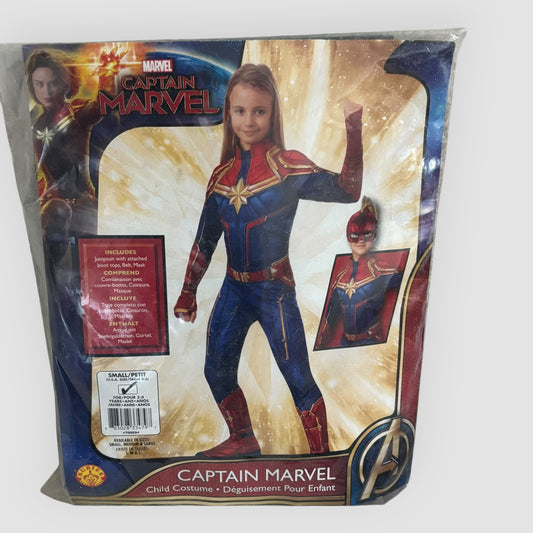 Disfarce Capitã Marvel – Marvel Avengers – Unissexo – 3 a 4 Anos