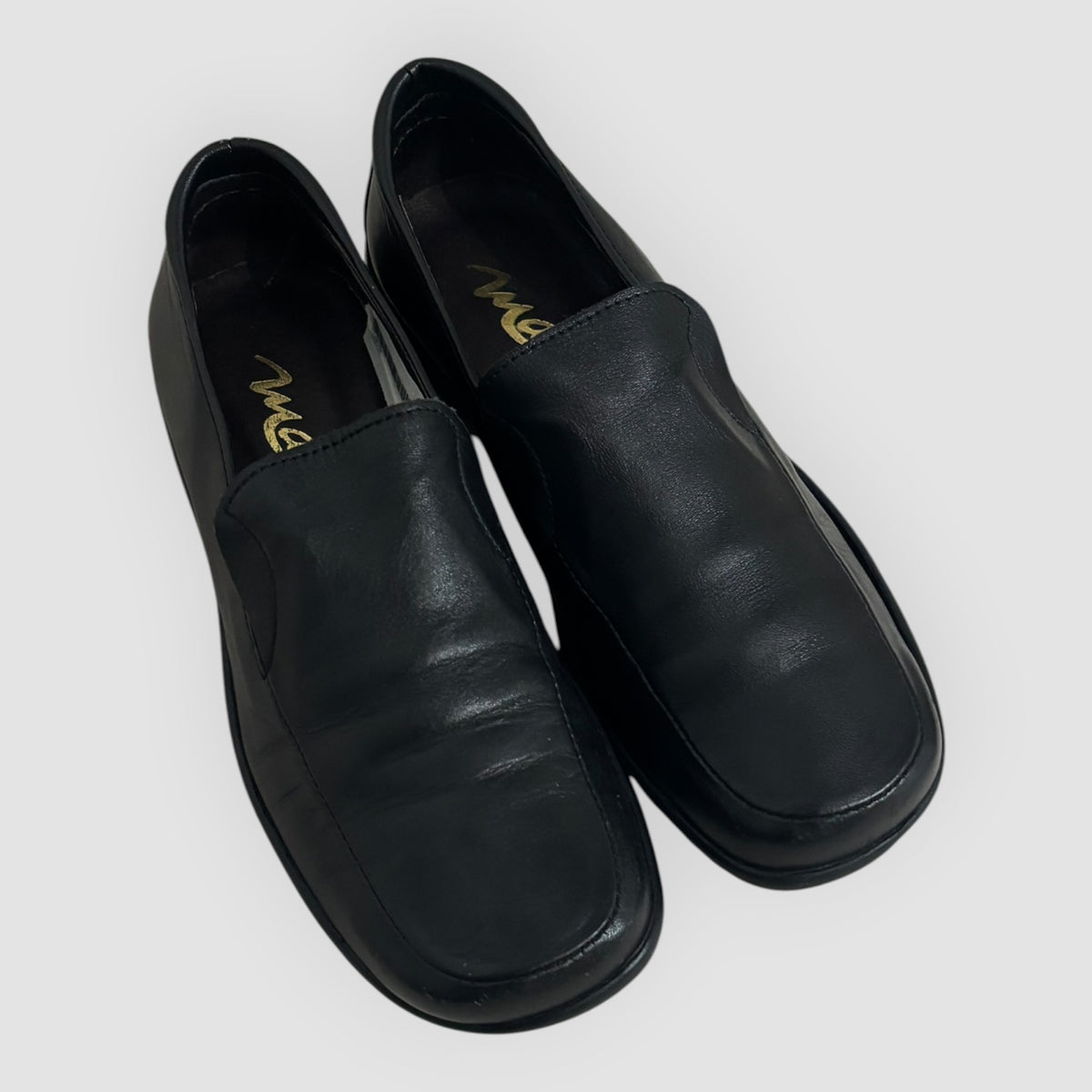 Sapatos Mocassins Max Pretos Mulher Tamanho 35