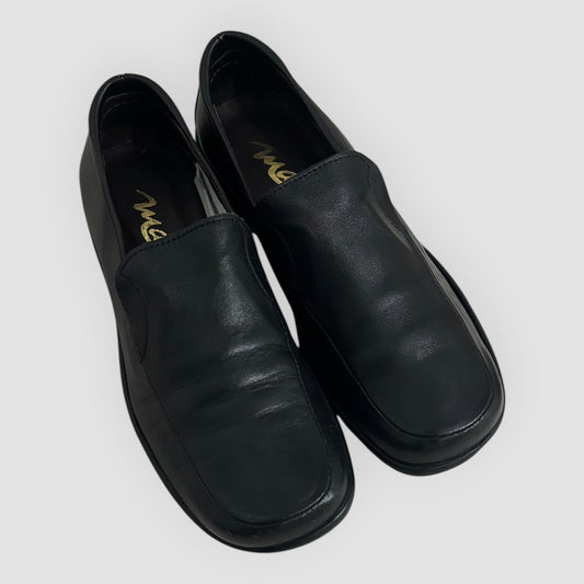 Sapatos Mocassins Max Pretos Mulher Tamanho 35