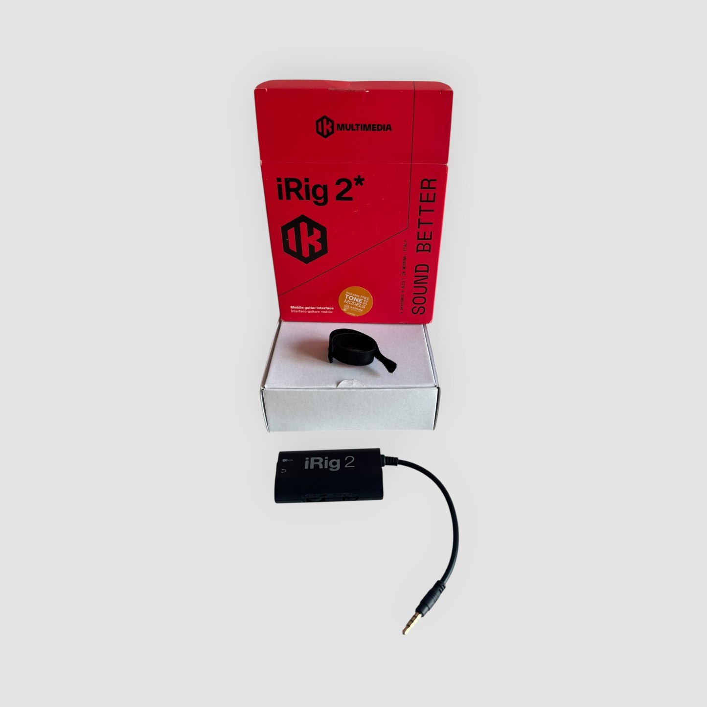 IK Multimedia iRig 2 Interface de Guitarra para Smartphone, Tablet e PC