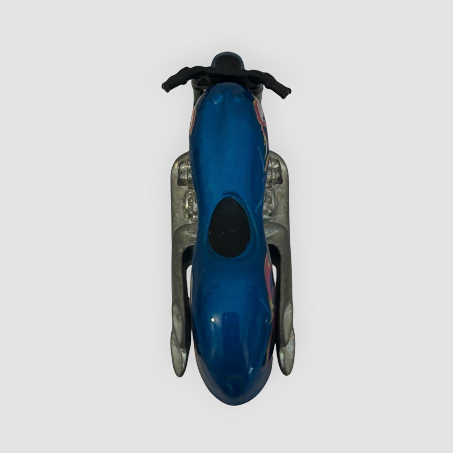 Hot Wheels Chopper Azul Metalizado