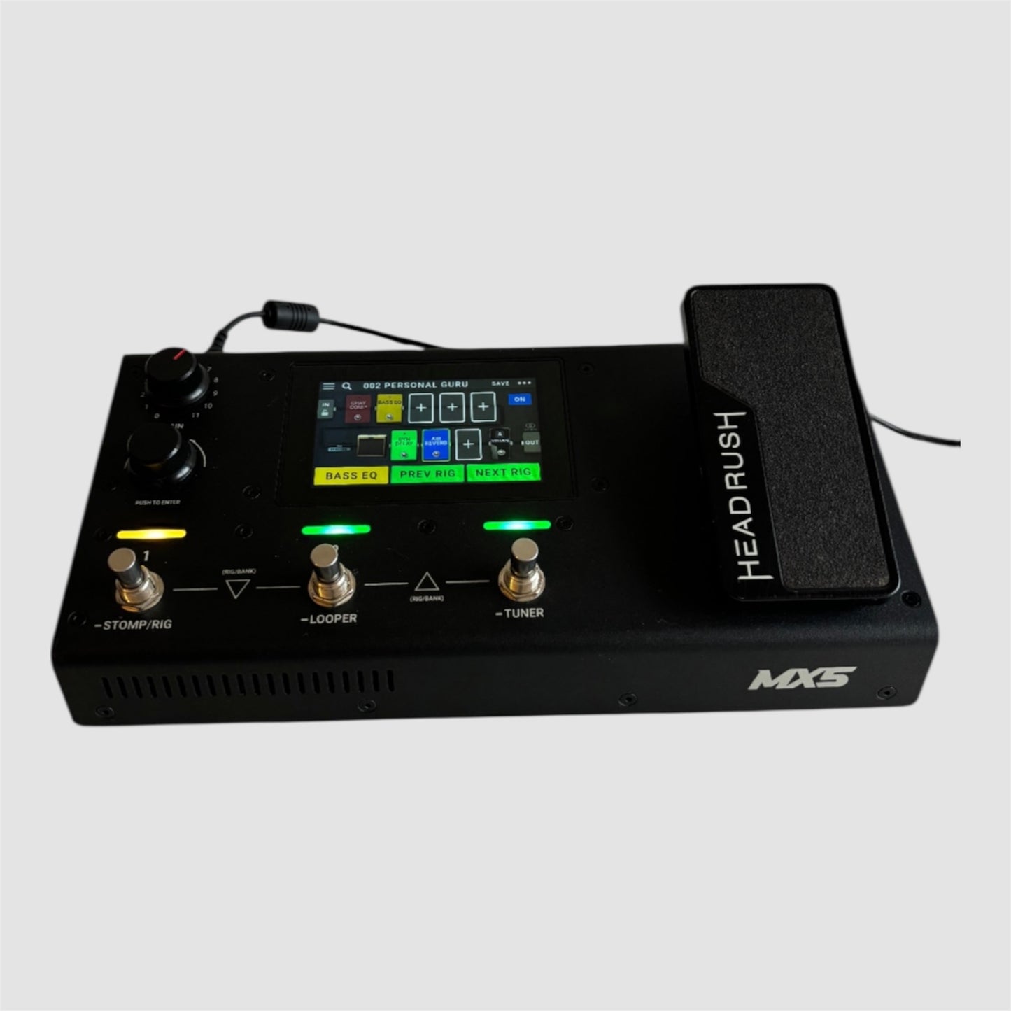 Pedaleira de Guitarra HeadRush MX5 Ecrãn Touch