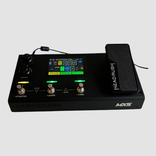 Pedaleira de Guitarra HeadRush MX5 Ecrãn Touch