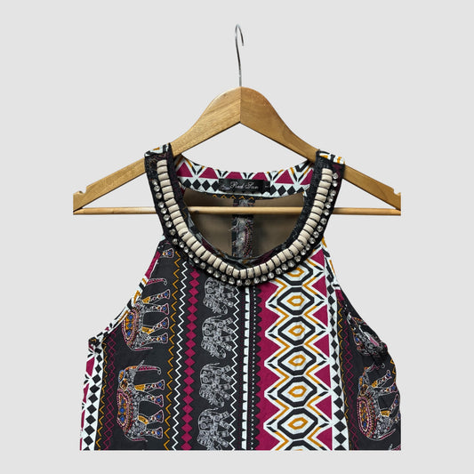 Blusa Glitter Red Sun tamanho L mulher