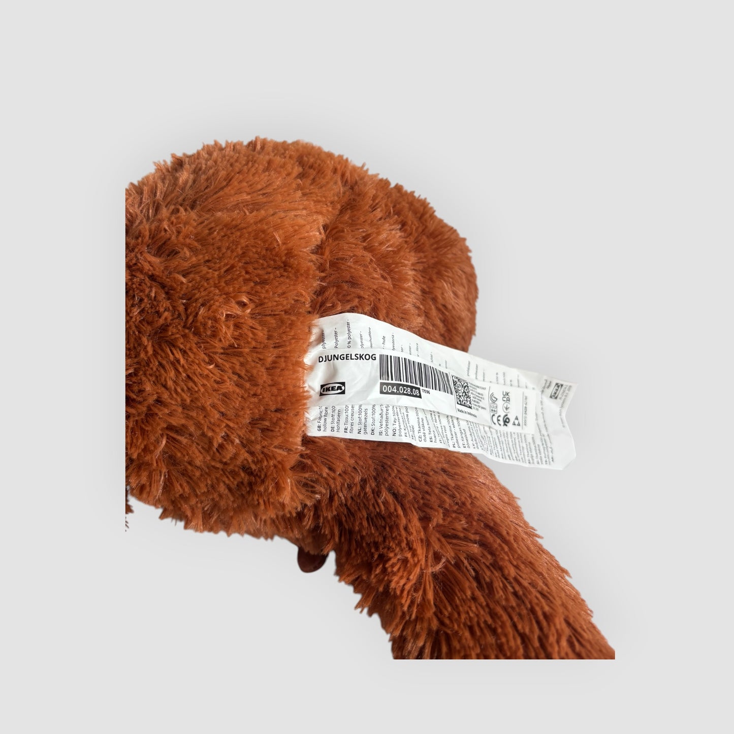 Peluche orangotango ikea Djungelskog 66 cm | estado muito bom