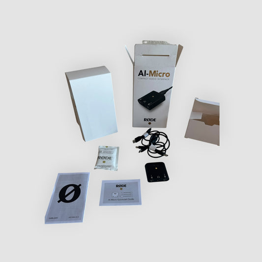 RØDE AI-Micro Interface de Áudio Compacta