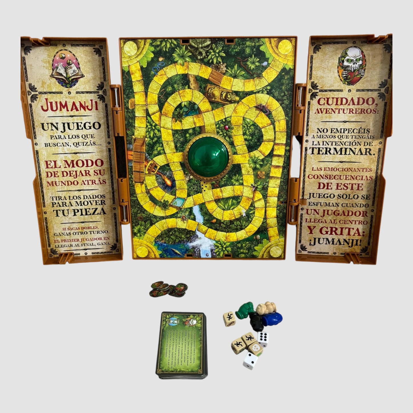 Jumanji Deluxe jogo de mesa eletrónico com luz e som