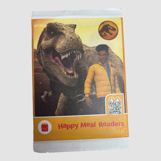 Jurassic World Happy Meal Readers McDonald’s – Pack Livro Surpresa Colecionável 🦖📚🍔
