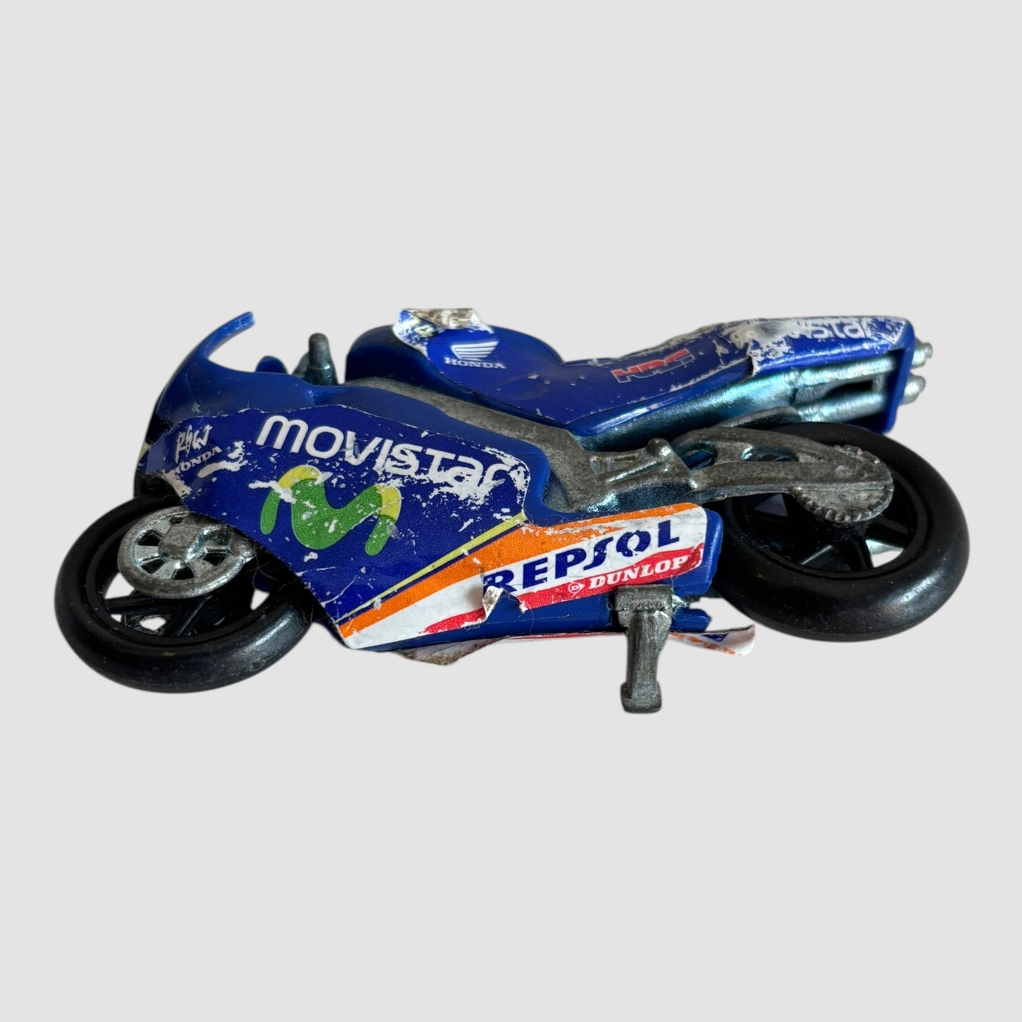 Miniatura mota Honda Movistar Repsol azul