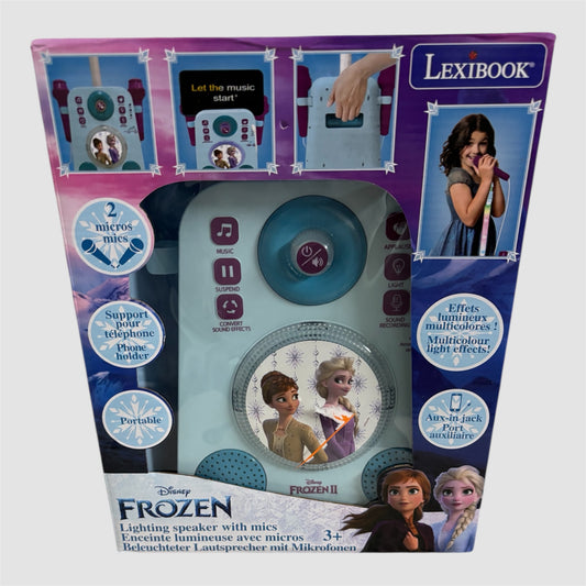 Lexibook Frozen 2 Microfones Música, Luzes