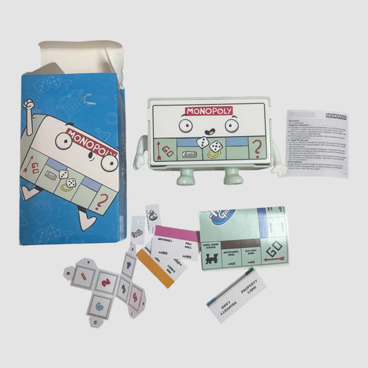 Monopoly McDonald’s – Mini Jogo Colecionável com Cartas e Tabuleiro 🎲🏦🍔