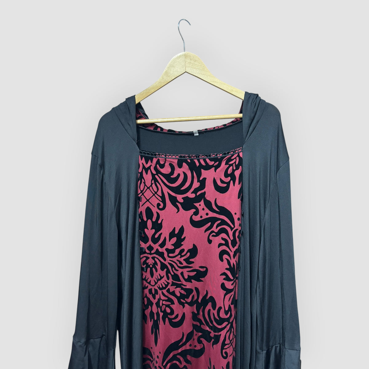 Vestido Medieval Gótico Mulher XXL com Chapéu – Carnaval / Halloween