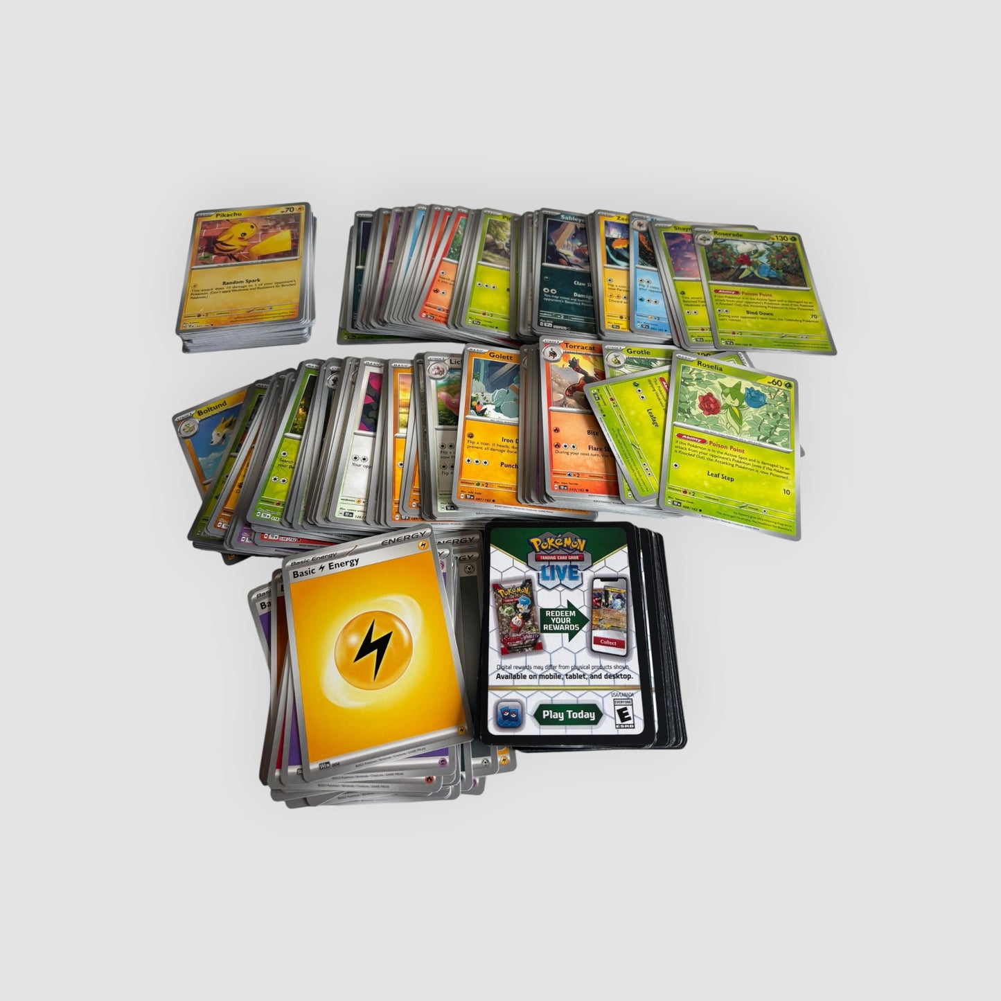 Pokémon Temporal Forces - Lote 263 Cartas